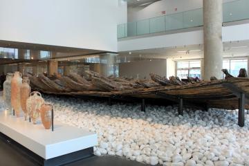 Épave d'un bateau antique © Musée d'histoire de Marseille